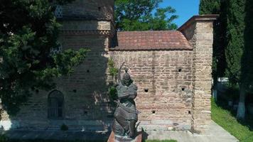 historisches Heiligtum. Außenansicht des historischen Schreinmausoleums. video