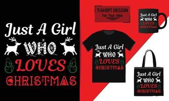 Christmas T-shirt Lettering Quote, Christmas T-shirt Design, typography vector a mug, and funny Christmas ready for print