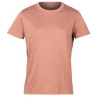 recorte de maquete de camiseta laranja, arquivo png