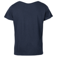 dunkelblauer T-Shirt-Mockup-Ausschnitt, png-Datei png