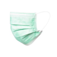 Medical mask cutout, Png file