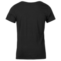 svart kvinna t-shirt cutout, png-fil png