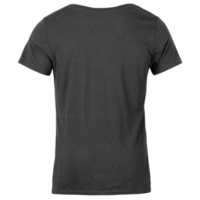 recorte de maquete de camiseta cinza, arquivo png
