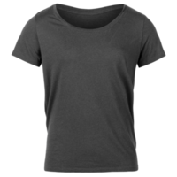 recorte de camiseta de mulher cinza, arquivo png