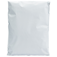 Plastic packaging bag cutout, Png file
