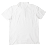 maqueta de camiseta polo doblada blanca png