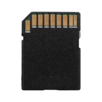 Secure Digital SD memory card png trasparente