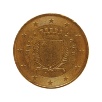 50 cents mynt, europeisk union, malta transparent png