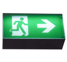 Emergency exit sign transparent PNG