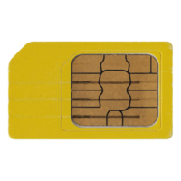 Handy-SIM-Karte transparentes PNG