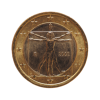 moneta da 1 euro, unione europea, italia trasparente png