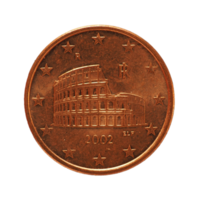 5 cents coin, European Union transparent PNG