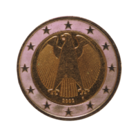 2 euro coin, European Union, Germany transparent PNG