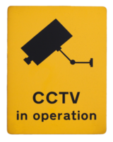 CCTV i drift tecken transparent png