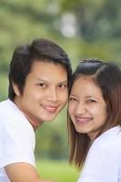 Portrait of Young couple photo