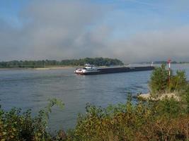 the rhine river in germany photo