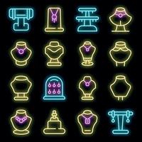 Jewelry dummy icon, outline style vector