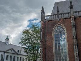 Zutphen at the river Ijssel in the netherlands photo