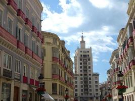 Malaga city in Spain photo