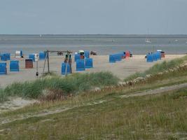 Dornumersiel at the german north sea coast photo