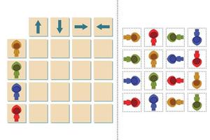 Developing activity for children - find the difference. Logic game for children. Find an extra  raincoat vector