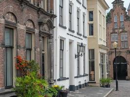 Zutphen at the river Ijssel in the netherlands photo