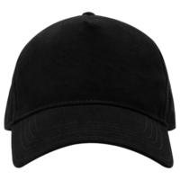 Mockup-Ausschnitt mit schwarzer Kappe, png-Datei png