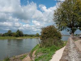 Zutphen at the river Ijssel in the netherlands photo