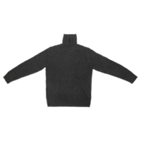 Gray sweater mockup cutout, Png file