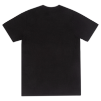 svart t-shirt mockup-utklipp, png-fil png