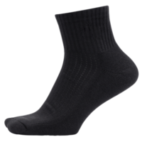 Black socks mockup cutout, Png file