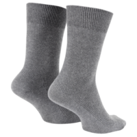 Gray socks mockup cutout, Png file