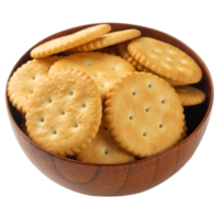 Cracker in the bowl cutout, Png file