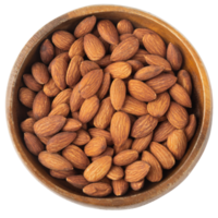 Almond in the bowl cutout, Png file