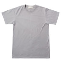 Gray T shirt mockup cutout, Png file