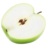 Green apples cutout, Png file