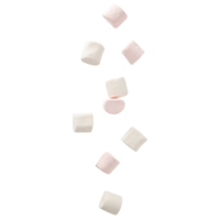 Falling marshmallow cutout, Png file