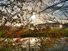 el pequeño río aa cerca de borken foto