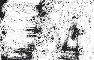 Grunge Black And White Urban. Dark Messy Dust Overlay Distress Background. Easy To Create Abstract Dotted, Scratched, Vintage Effect With Noise And Grain photo