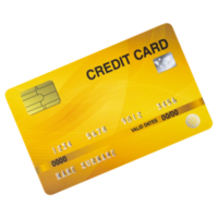 ritaglio della carta di credito, file png
