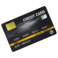 Credit card cutout, Png file