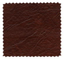muestra de cuero sintético marrón oscuro png transparente