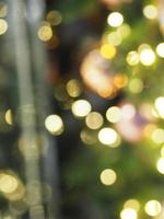 Bokeh Effect light Background photo