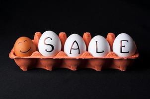 chicken eggs on isolated background photo