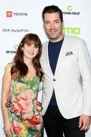 LOS ANGELES  OCT 16 - Zooey Deschanel, Jonathan Scott at the Environmental Media Association Awards at GEARBOX LA on October 16, 2021 in Van Nuys, CA photo