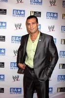 LOS ANGELES, AUG 11 - Alberto Del Rio arriving at the be A STAR Summer Event at Andaz Hotel on August 11, 2011 in Los Angeles, CA photo