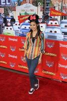 anaheim, jun 13 - jessica sanchez llega a la gran inauguración de cars land en california adventure el 13 de junio de 2012 en anaheim, ca foto