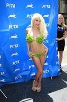 LOS ANGELES, JUL 31 - Courtney Stodden at the PETA Pinks Veggie Hot Dog Event at the Hollywood and Highland on July 31, 2013 in Los Angeles, CA photo