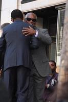 LOS ANGELES, OCT 10 - Kenny Babyface Edmonds, Antonio LA Reid at the Kenny Babyface Edmonds Hollywood Walk of Fame Star Ceremony at Hollywood Boulevard on October 10, 2013 in Los Angeles, CA photo