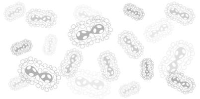 Monkeypox virus disease conceptual background design vector